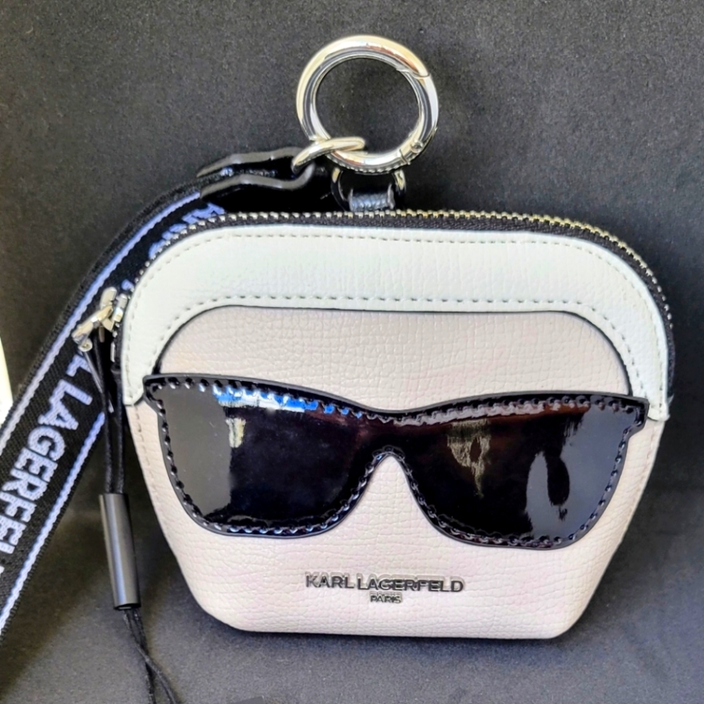 Karl Lagerfeld Mini Purse on a lanyard